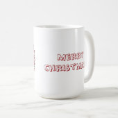 Weihnachten Rudolf Reindeer-Namen Kaffeetasse (VorderseiteRechts)