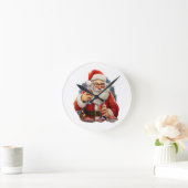 Weihnachten Runde Wanduhr (Zuhause)