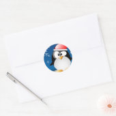 Weihnachten Runder Aufkleber (Umschlag)