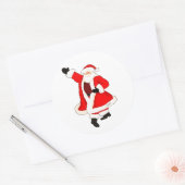 Weihnachten Runder Aufkleber (Umschlag)