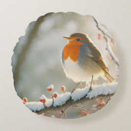 Weihnachten Rundes Kissen