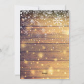 Weihnachten Rustikal 4 Foto Collage Holz (Rückseite)