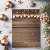 Weihnachten Rustikale FotoCollage