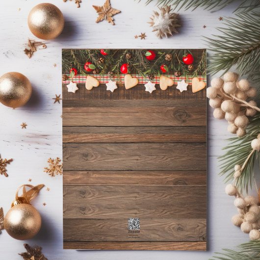 Weihnachten Rustikale FotoCollage