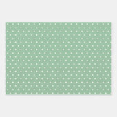 Weihnachten Rustikale Mistletoe Wasserfarbe Handge Geschenkpapier Set (Vorderseite 3)