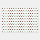 Weihnachten Rustikale Mistletoe Wasserfarbe Handge Geschenkpapier Set (Vorderseite 3)