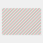 Weihnachten Rustikale Mistletoe Wasserfarbe Handge Geschenkpapier Set (Vorderseite 2)