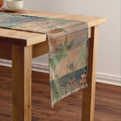 Weihnachten Rustikale Nadelholz Großer Tischläufer (Beispiel)