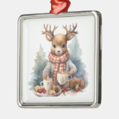 Weihnachten rustikale Ornament Vintages Design Aus Metall (Links)