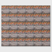 Weihnachten rustikaler Hintergrund, Holzplanken. Geschenkpapier (Flach)