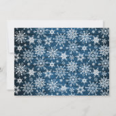 Weihnachten Rustikales blaues Holz 3 FOTO Gruß Hol (Rückseite)