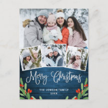 Weihnachten Rustikales Holz 4 FOTO Grußurlaub