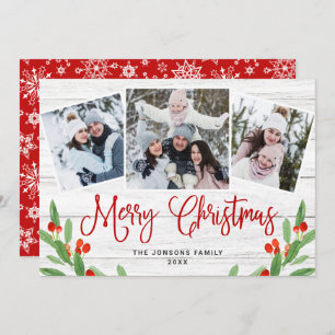 Weihnachten Rustikales Weißholz 3 FOTO Gruß