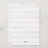 Weihnachten Rustikales Weißholz 4 FOTO Gruß (Rückseite)