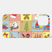 Weihnachten: Sammlung von Doodle-Elementen Case-Mate iPhone Hülle (Rückseite (Horizontal))
