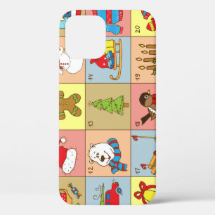 Weihnachten: Sammlung von Doodle-Elementen Case-Mate iPhone Hülle