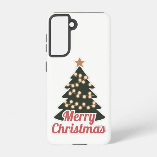 Weihnachten Samsung Galaxy S21 Fall: Frohe neue Hülle (Rückseite)