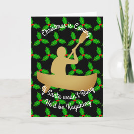 Weihnachten Sankt Kayaking