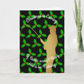 Weihnachten Sankt würde fischen (Vorderseite)