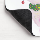 Weihnachten santa axolotl mousepad (Ecke)