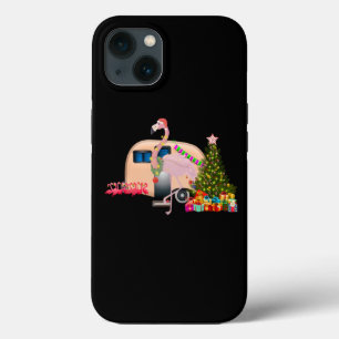 Weihnachten Santa Claus Flamingo - Rosa Santa Case-Mate iPhone Hülle