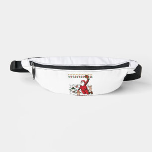 Weihnachten Santa Claus Volleyball Schneemann Rent Bauchtasche