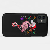 Weihnachten Santa Flamingo Lover Funny Classic Case-Mate iPhone Hülle (Rückseite (Horizontal))