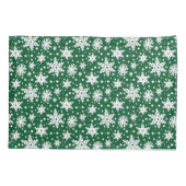 Weihnachten Santa Goldendoodle (goldrot) Hund Nied Kissenbezug (Rückseite-Links)