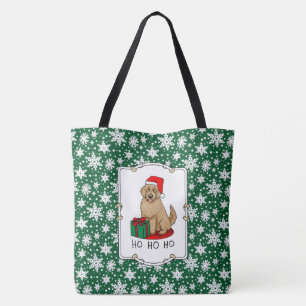 Weihnachten Santa Goldendoodle (goldrot) Hund Nied Tasche