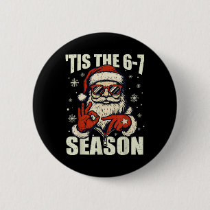 Weihnachten Santa ist die Saison 67 Meme Nummer Se Button