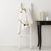 Weihnachten Santa Penguin sagt Sherpadecke (Beispiel)