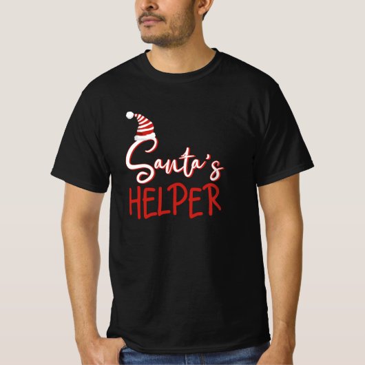 Weihnachten - Santas Helper T-Shirt (Vorderseite)