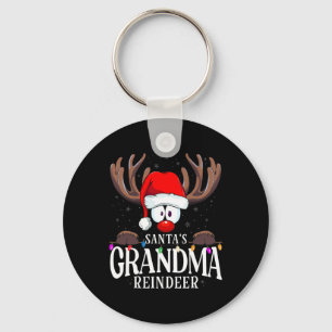 Weihnachten Santas Oma Rentier passend X-mas  Schlüsselanhänger