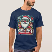 Weihnachten 🎄 Santa's Workshop 🎅 Nordpol Lapplan T-Shirt (Vorderseite)