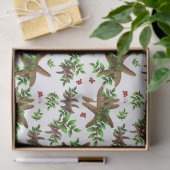 Weihnachten Sarfish Holly in Berries Seidenpapier (Geschenk)