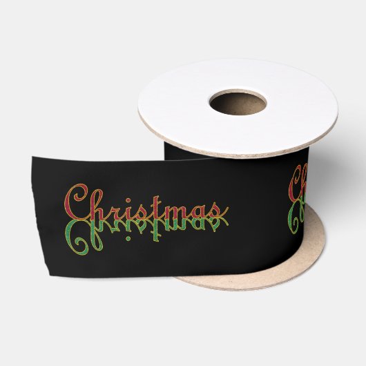 Weihnachten Satinband (Spule)