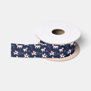 Weihnachten Satinband