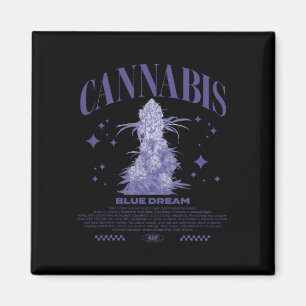 Weihnachten Sativa Hybrid Sorte Blue Dream Magnet