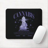 Weihnachten Sativa Hybrid Sorte Blue Dream Mousepad (Mit Mouse)