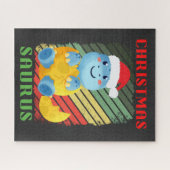 WEIHNACHTEN SAURIER PUZZLE (Horizontal)