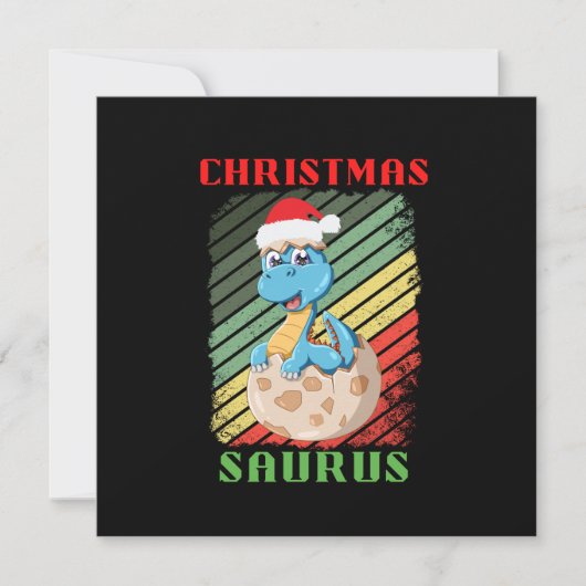 WEIHNACHTEN SAURUS (Vorderseite)