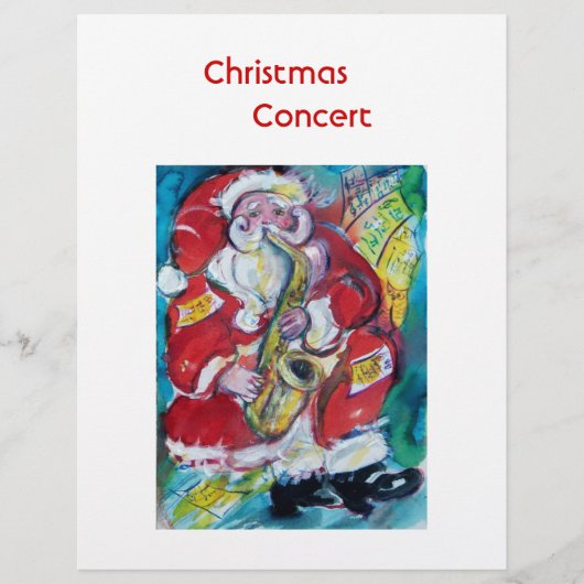 WEIHNACHTEN & SAX FLYER (Vorne)