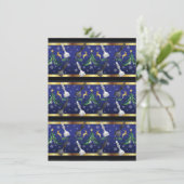 Weihnachten Schach Stücke - Schneeflocken Weihnach (Stehend Vorderseite)