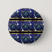 Weihnachten Schach Stücke - Schneeflocken Weihnach Button (Vorderseite)
