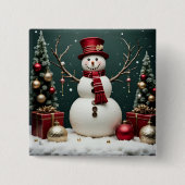 Weihnachten - Schaltfläche Button (Vorderseite)