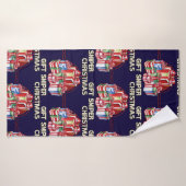 Weihnachten, Scharfschütze, Geschenk, Armee Badehandtuch (Badehandtuch)