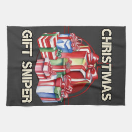Weihnachten, Scharfschütze, Geschenk, Armee Geschirrtuch