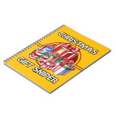 Weihnachten, Scharfschütze, Geschenk, Armee Notizblock (Linke Seite)