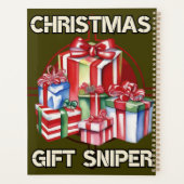 Weihnachten, Scharfschütze, Geschenk, Armee Planer (Rückseite)