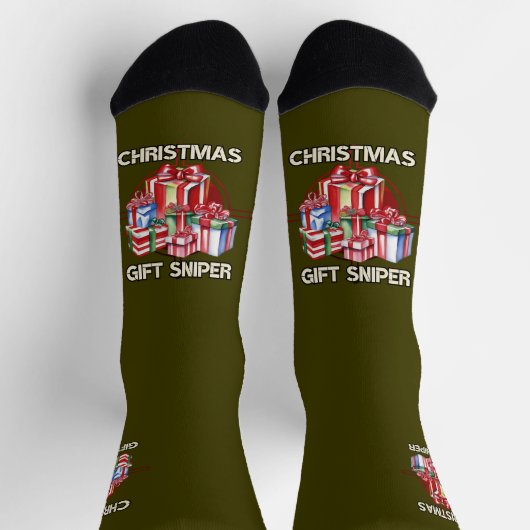 Weihnachten, Scharfschütze, Geschenk, Armee Socken (Oben)